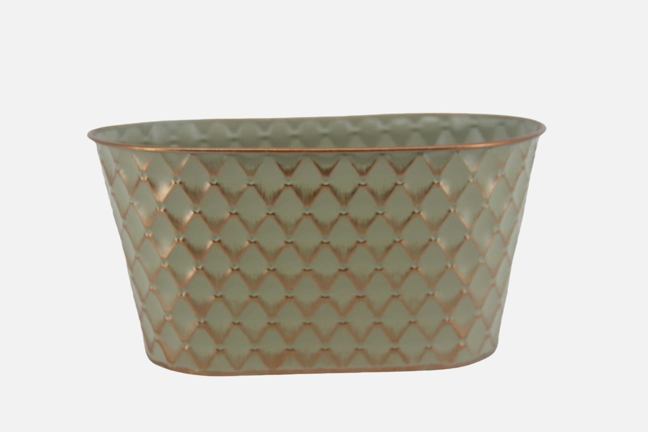 Oval Metal Basket