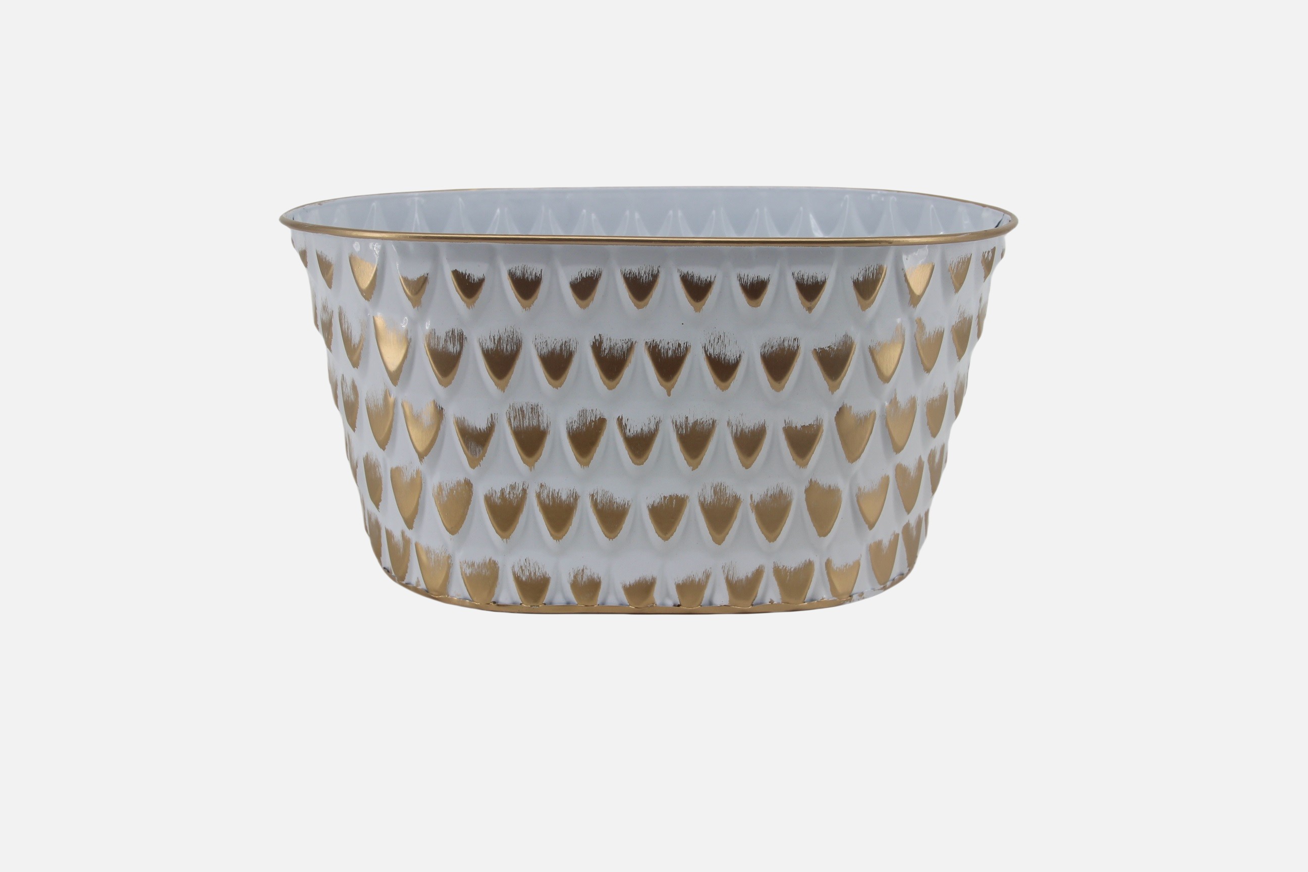 Oval Metal Basket