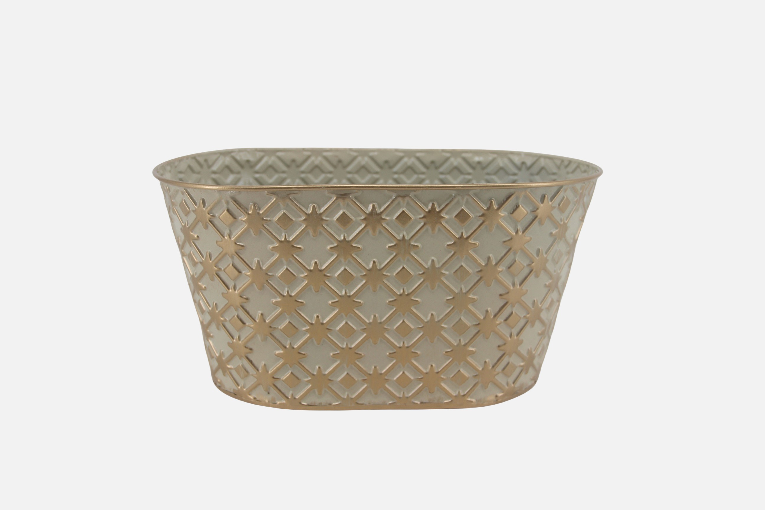 Oval Metal Basket