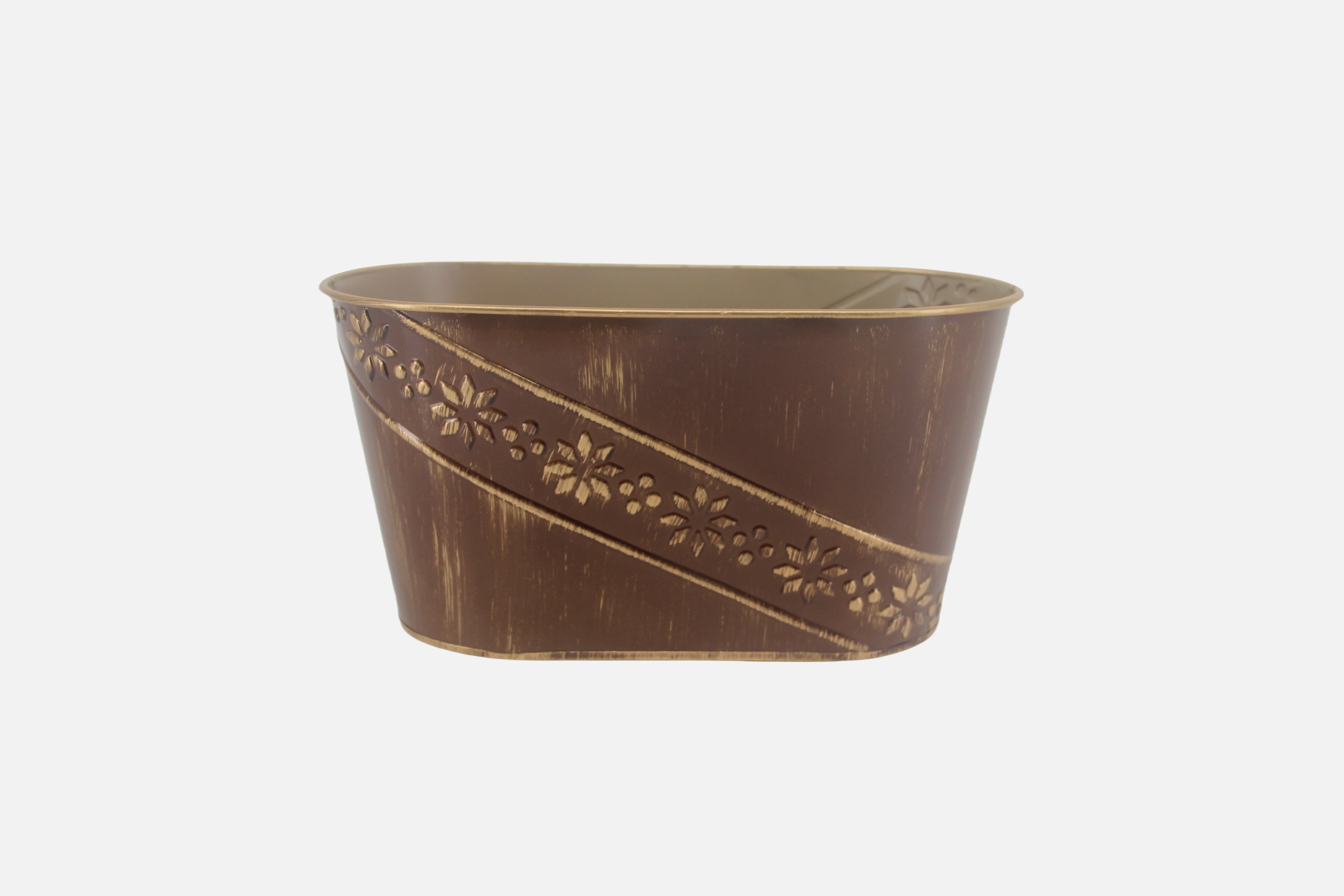 Oval Metal Basket
