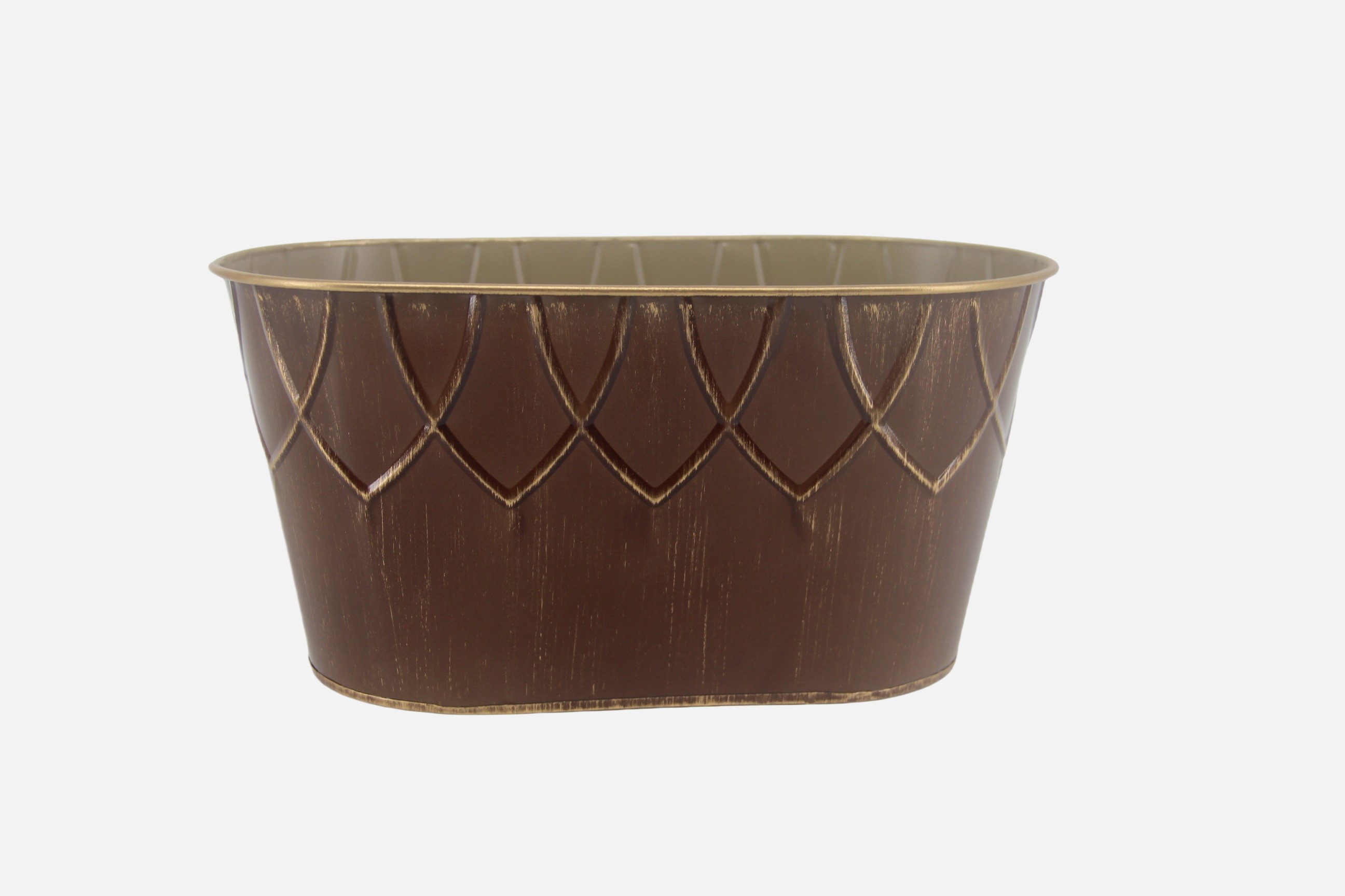 Oval Metal Basket