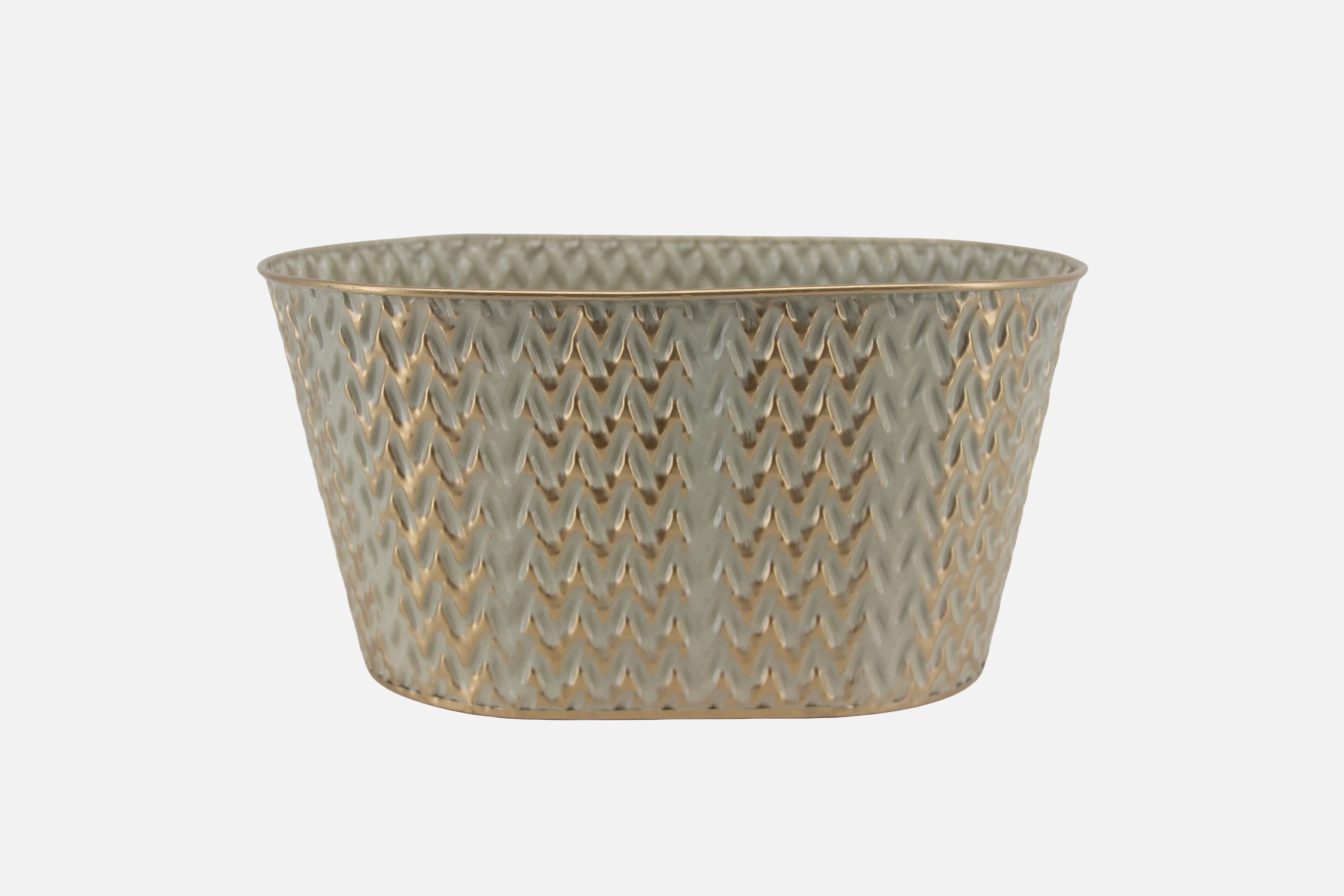 Oval Metal Basket