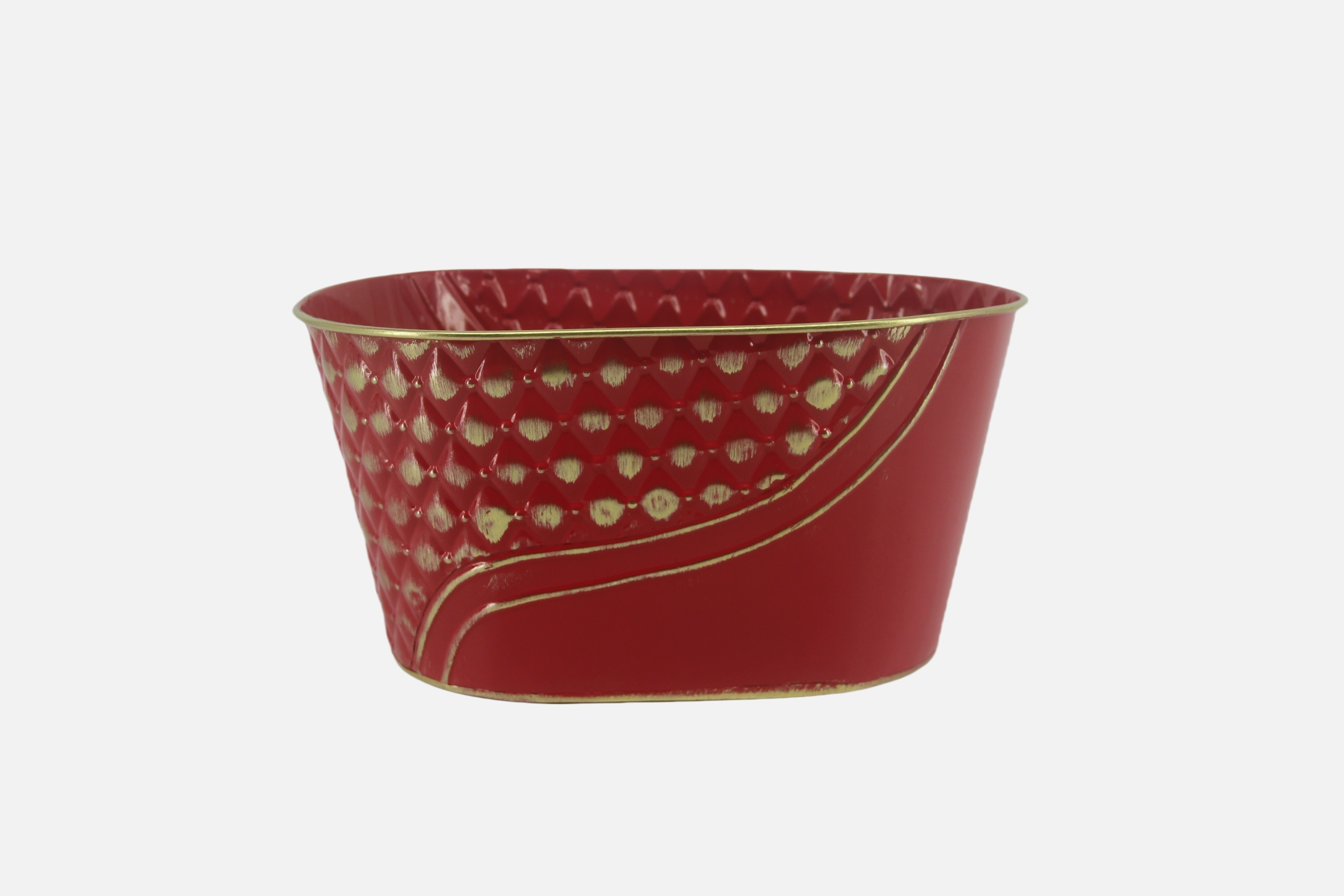 Oval Metal Basket