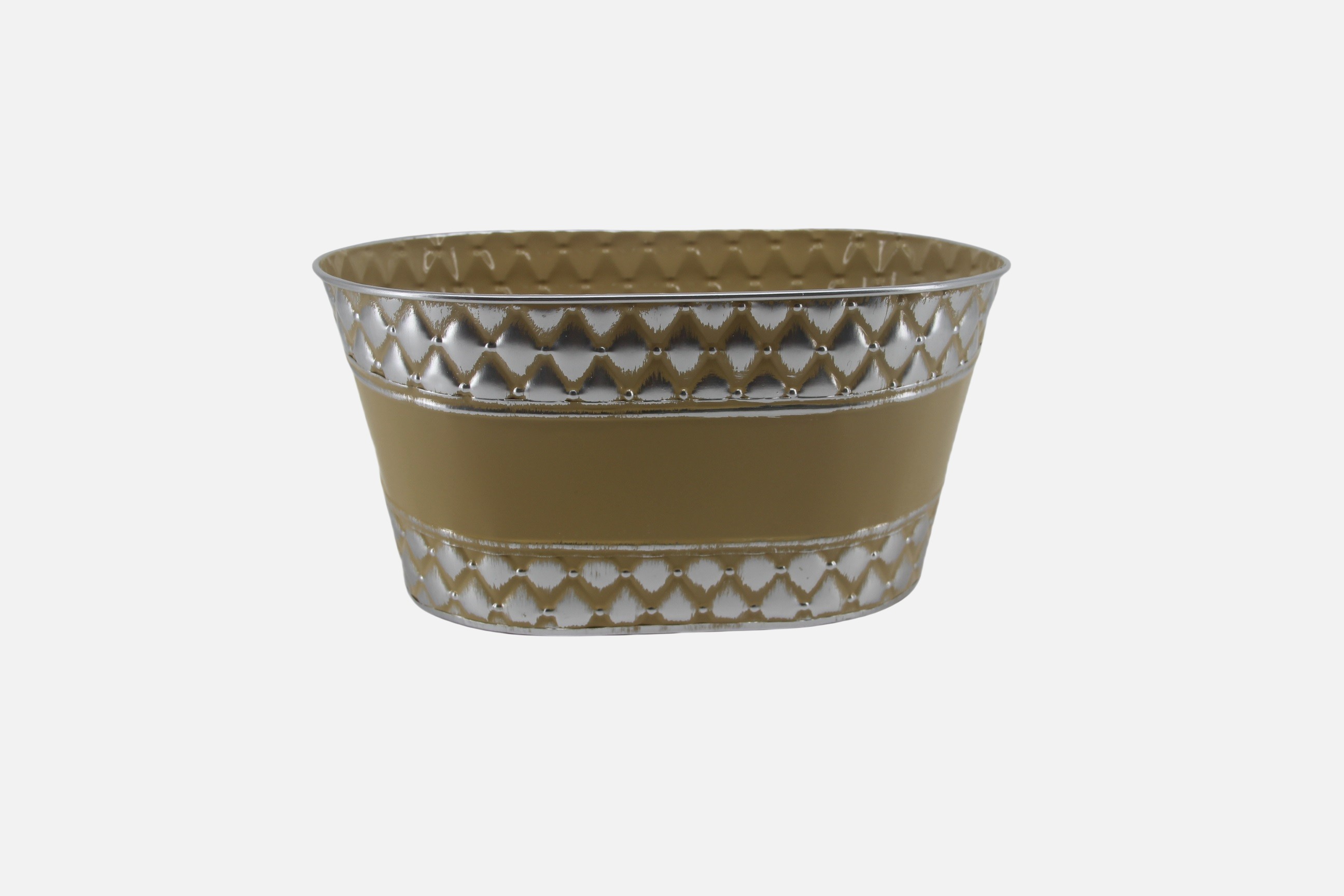Oval Metal Basket