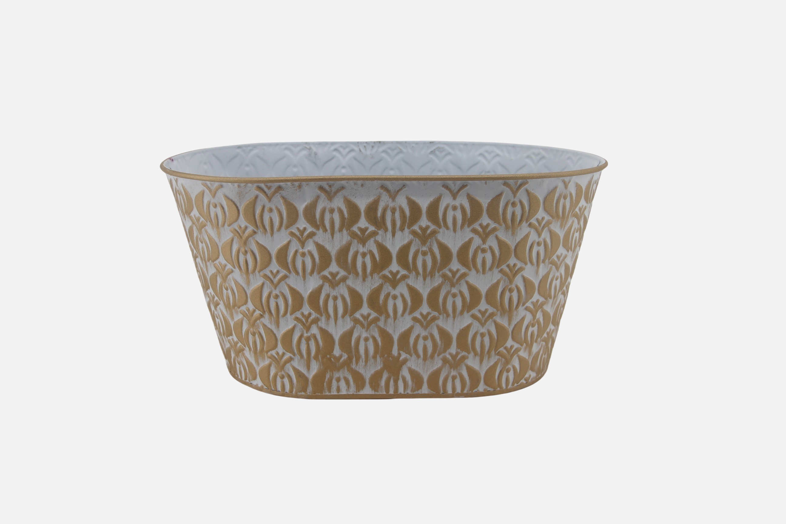 Oval Metal Basket