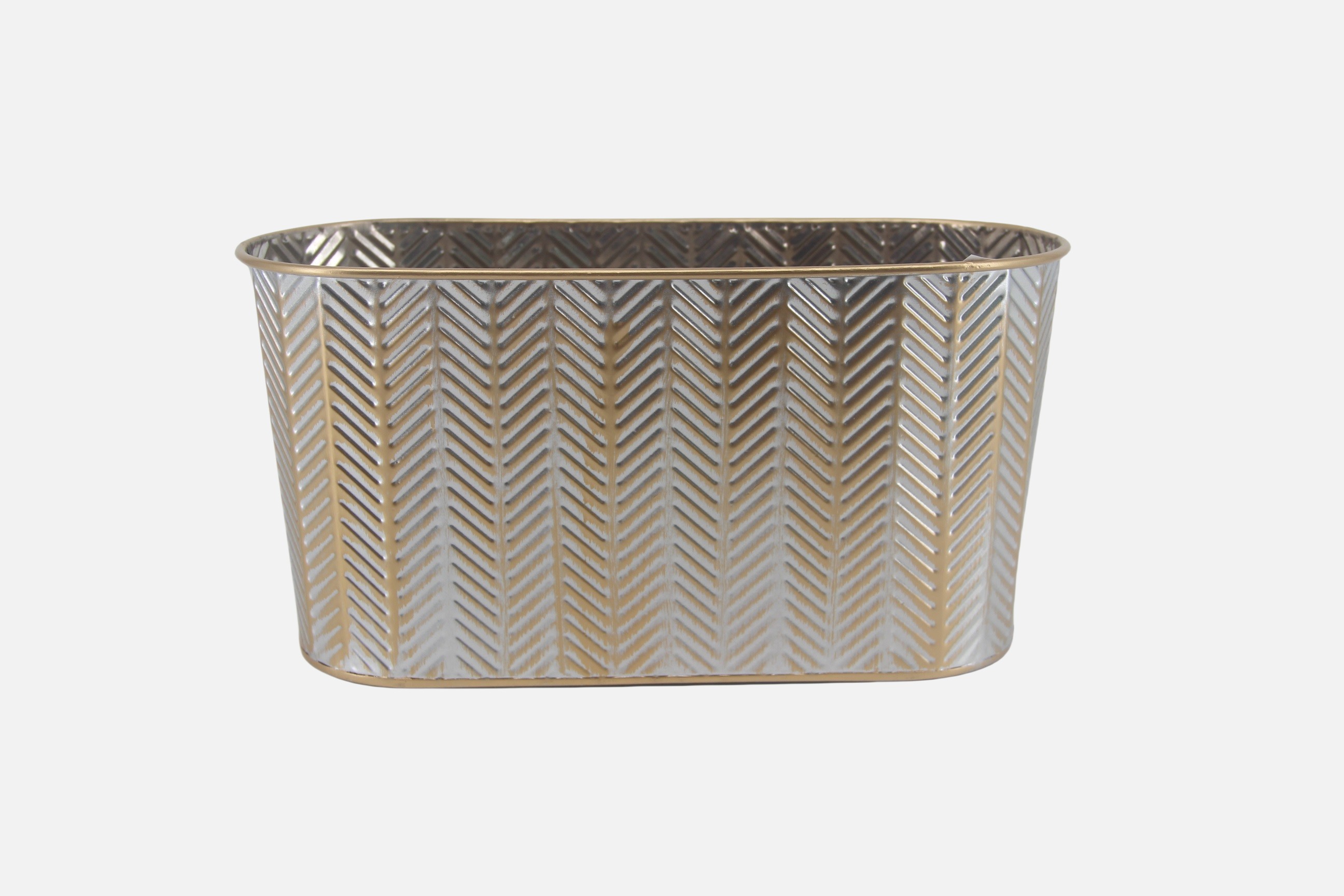 Oval Metal Basket