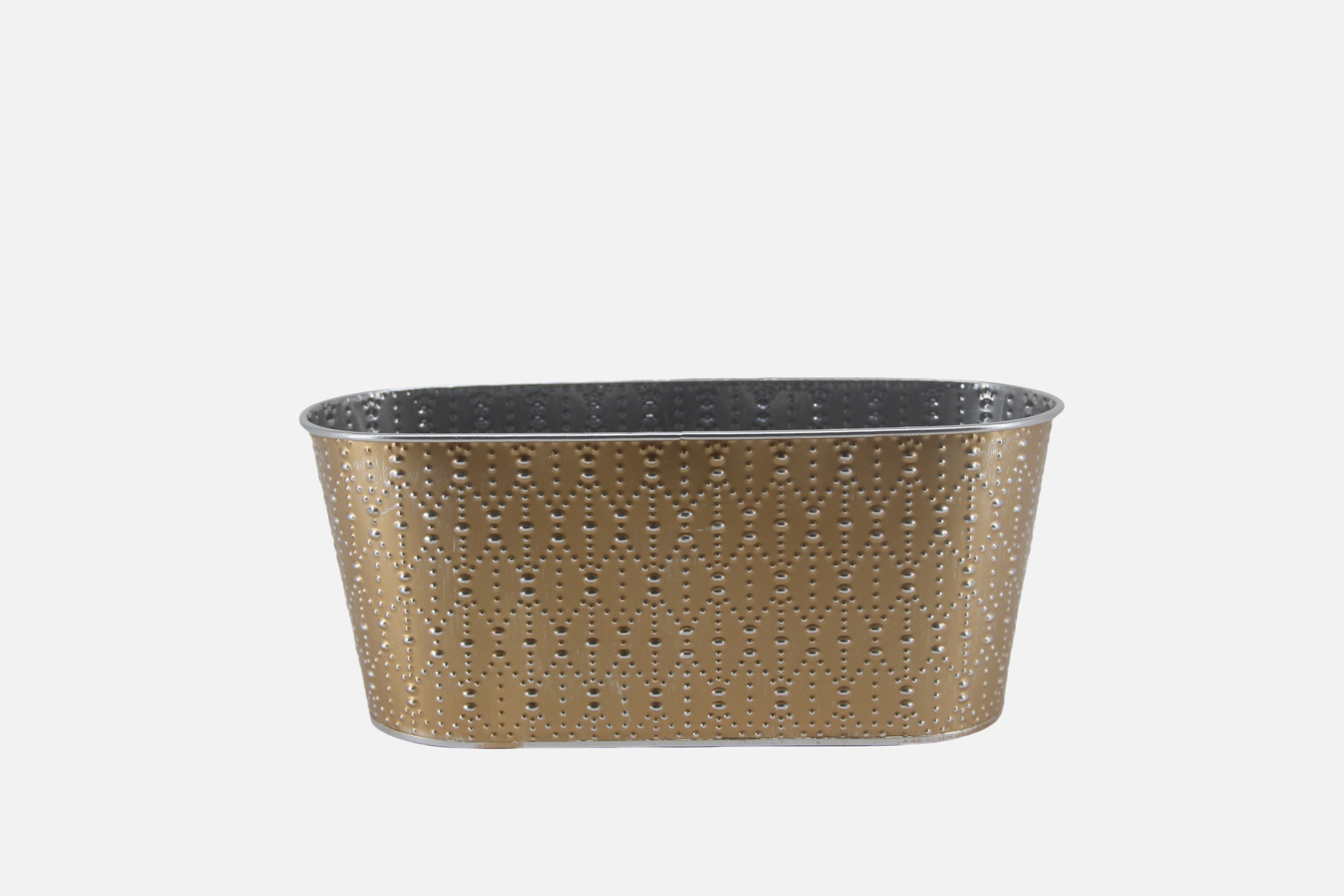 Oval Metal Basket
