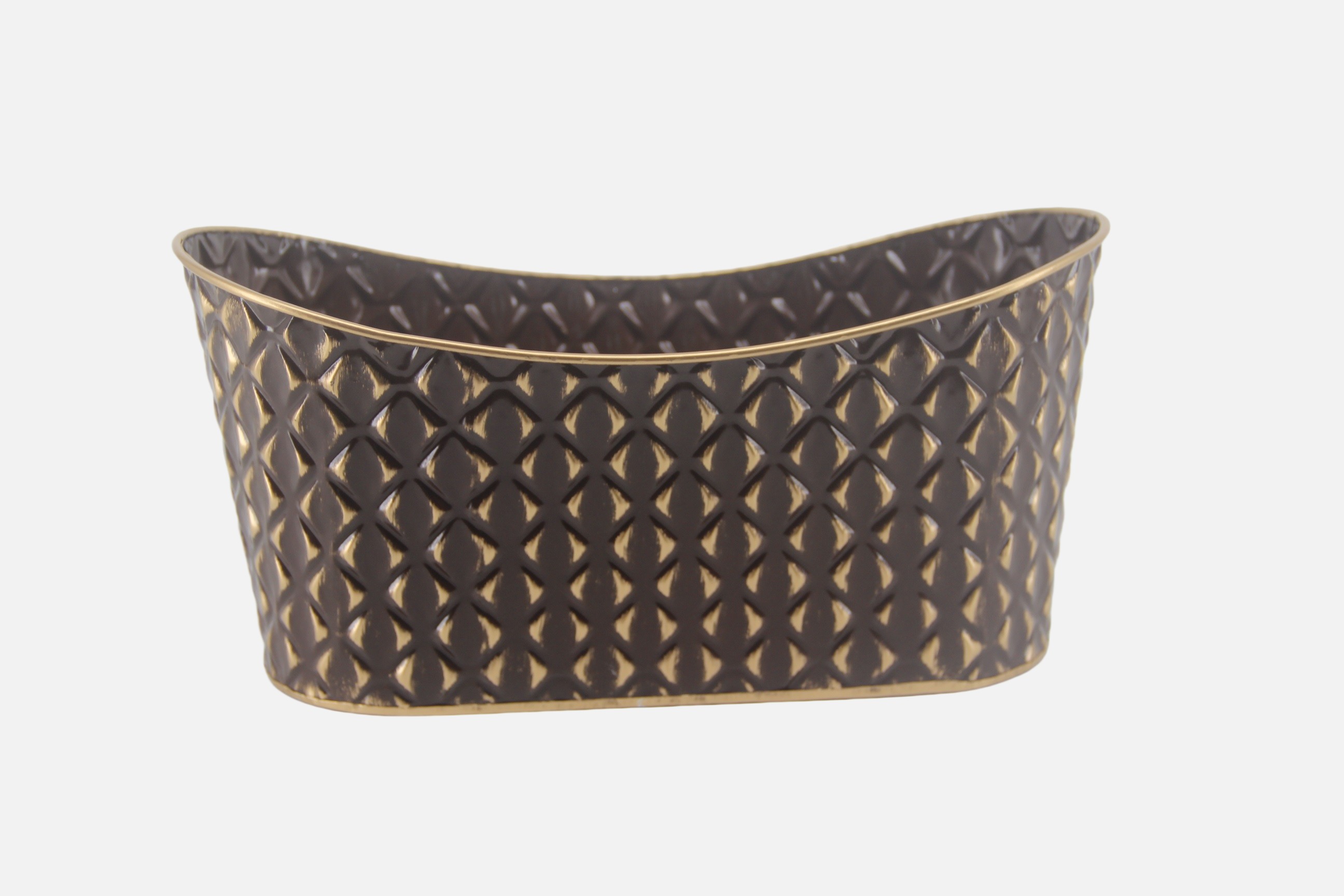 Oval Metal Basket