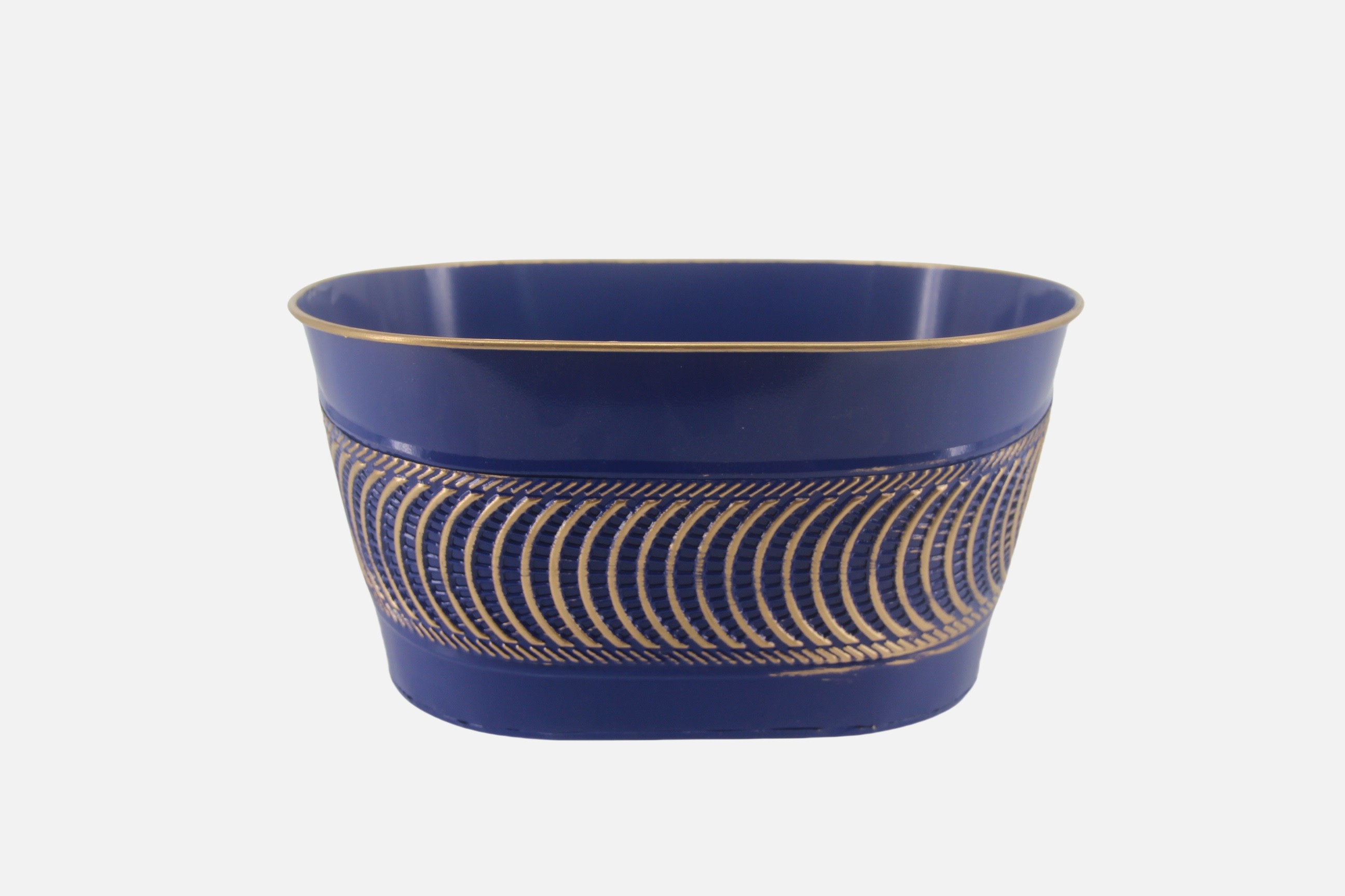 Round Metal Basket w/window