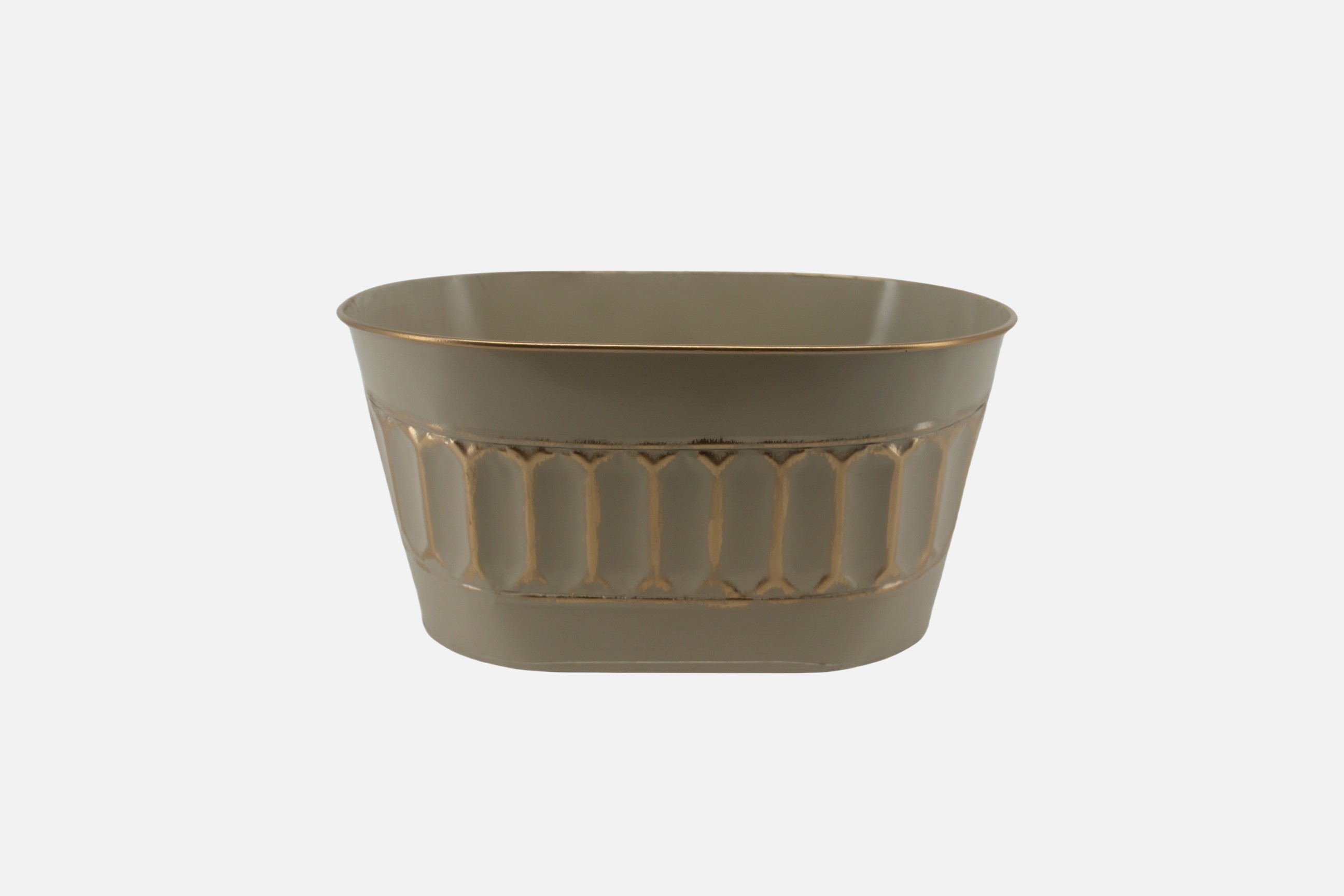 Oval Metal Basket