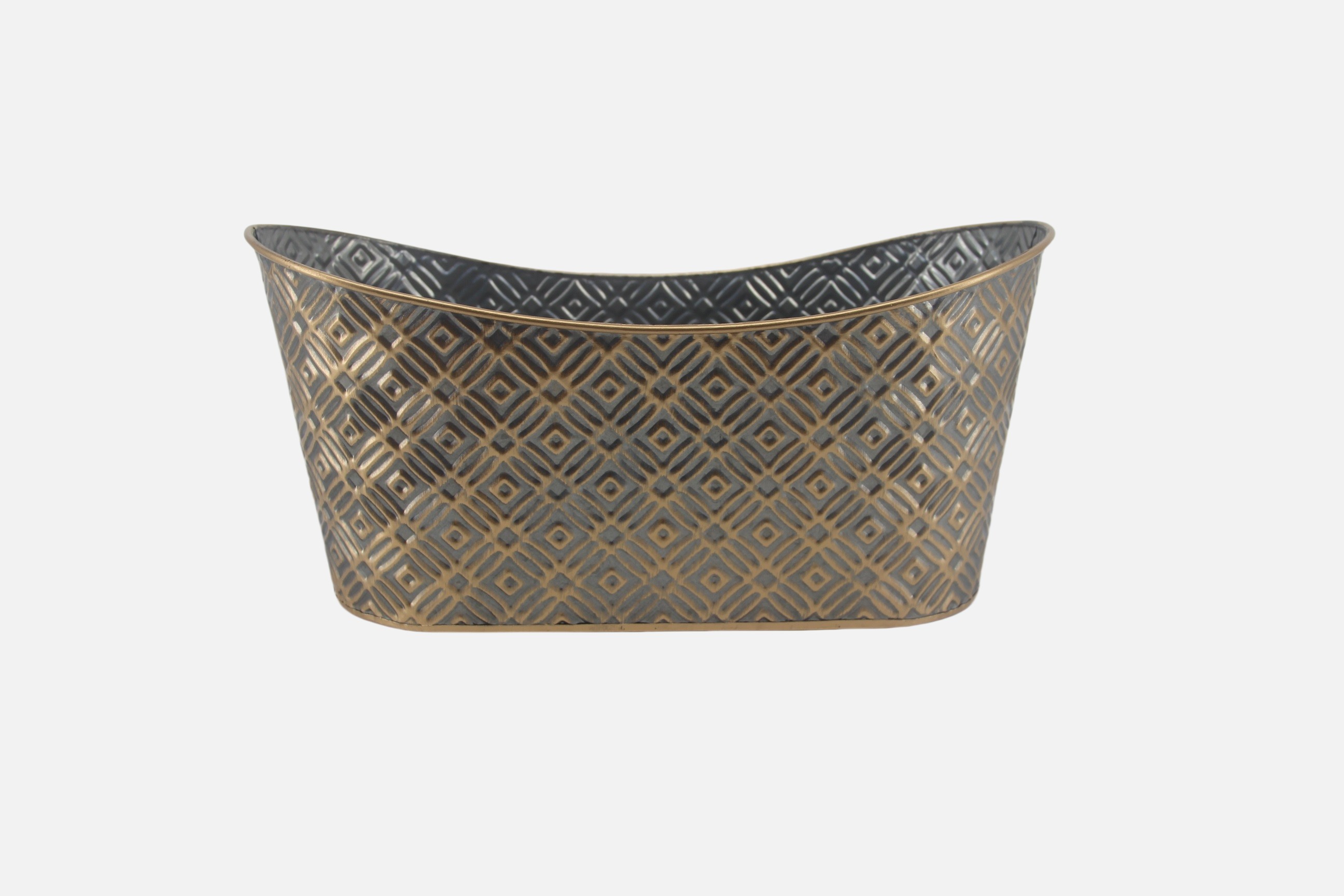Oval Metal Basket