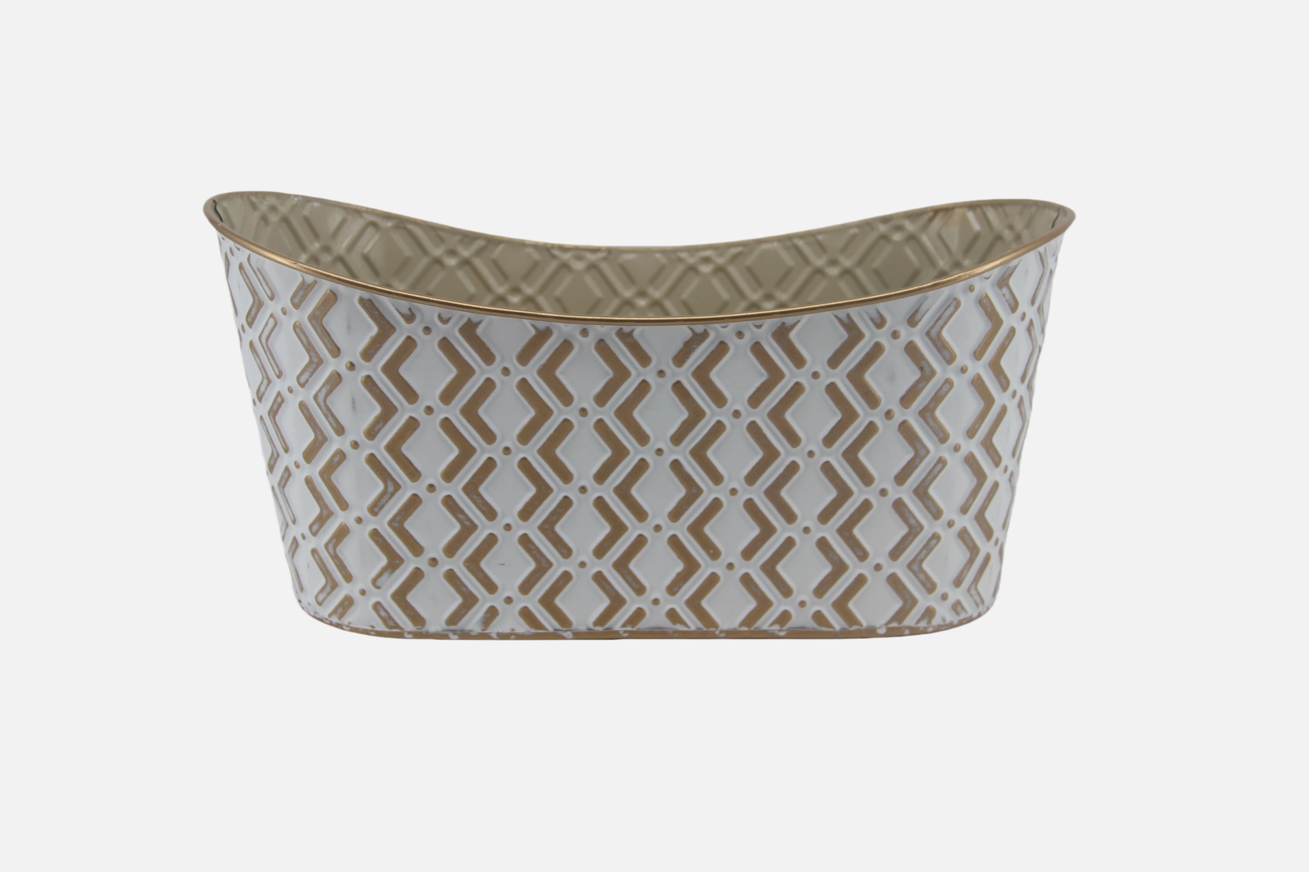 Oval Metal Basket