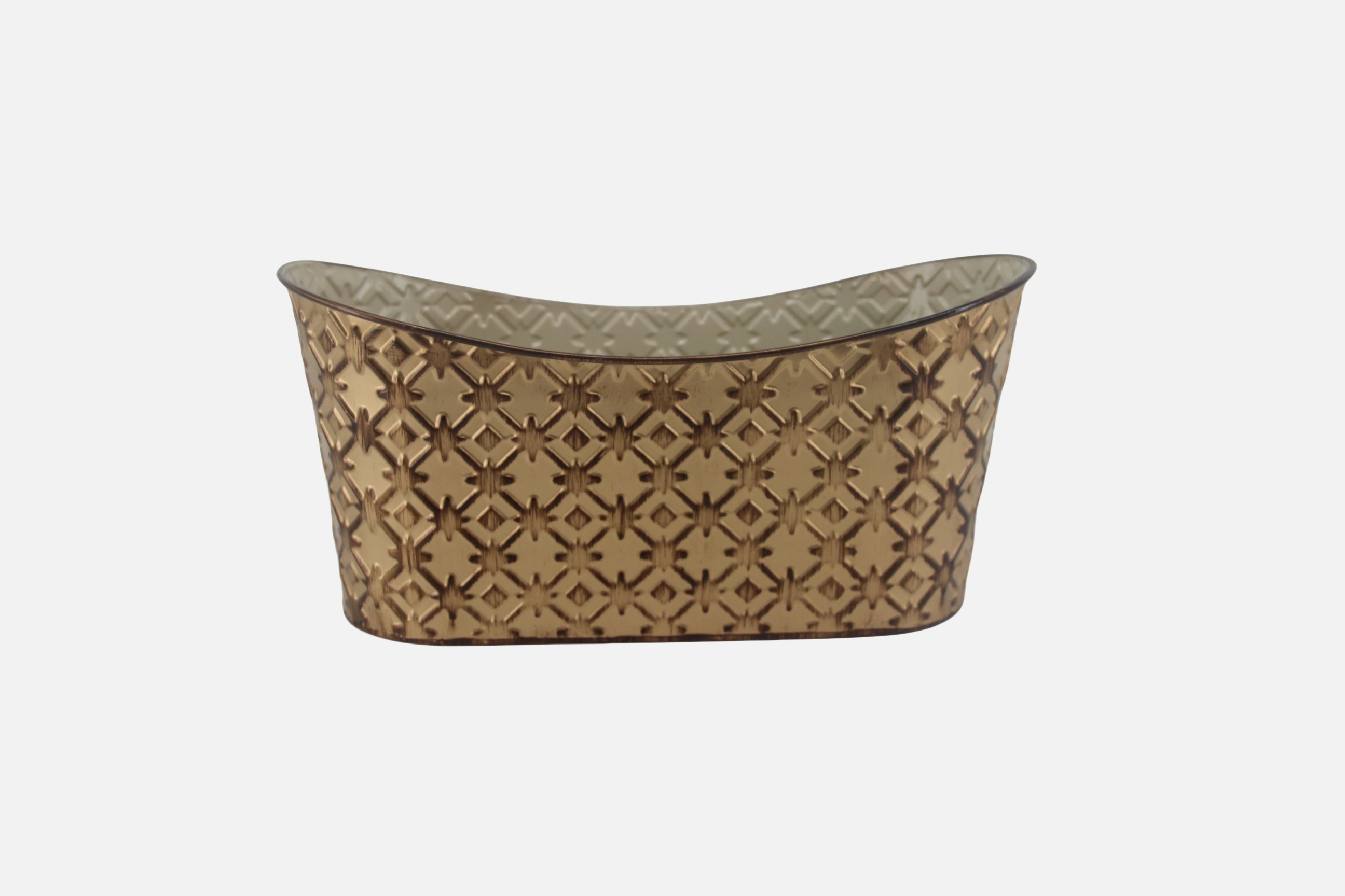Oval Metal Basket