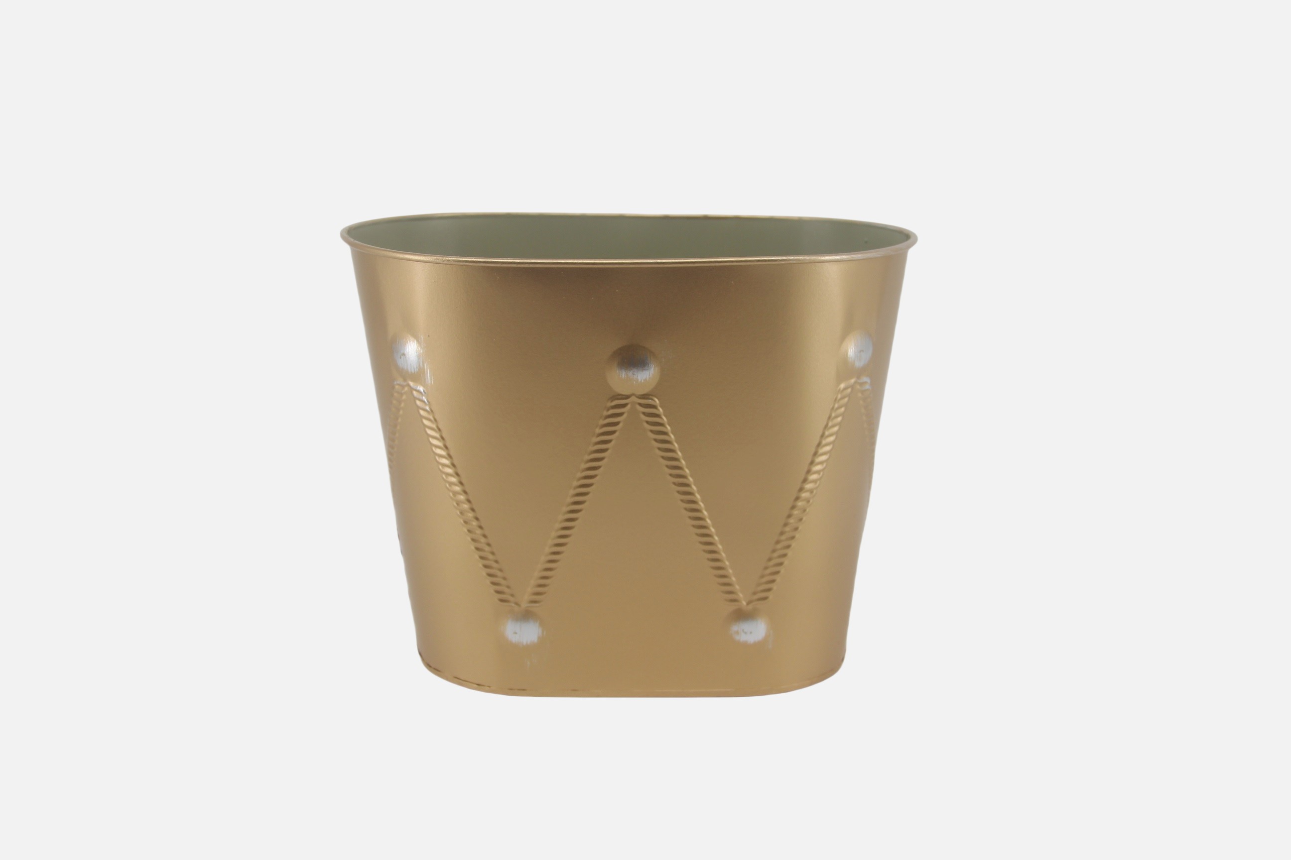 Oval Metal Basket