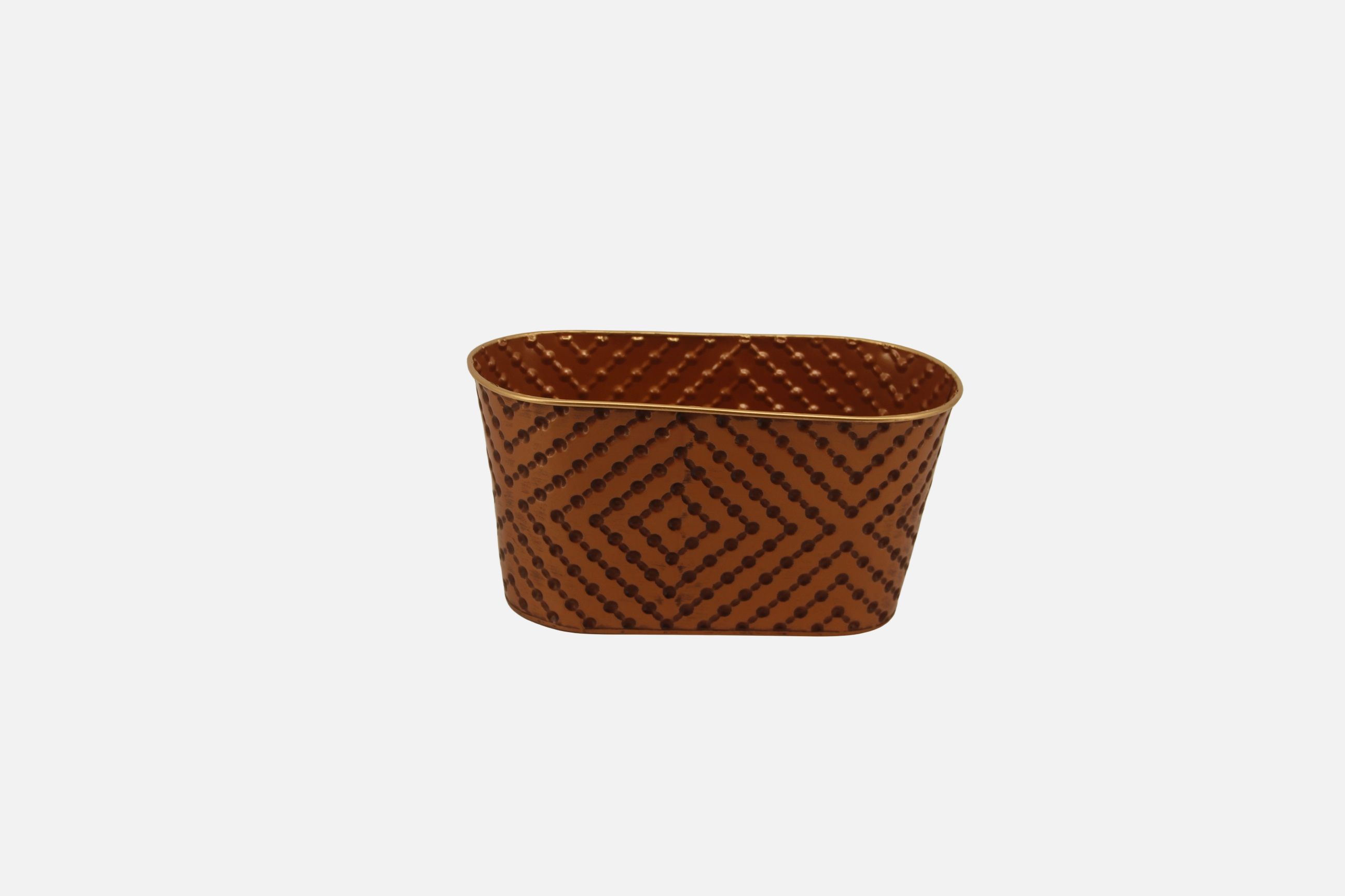 Oval Metal Basket
