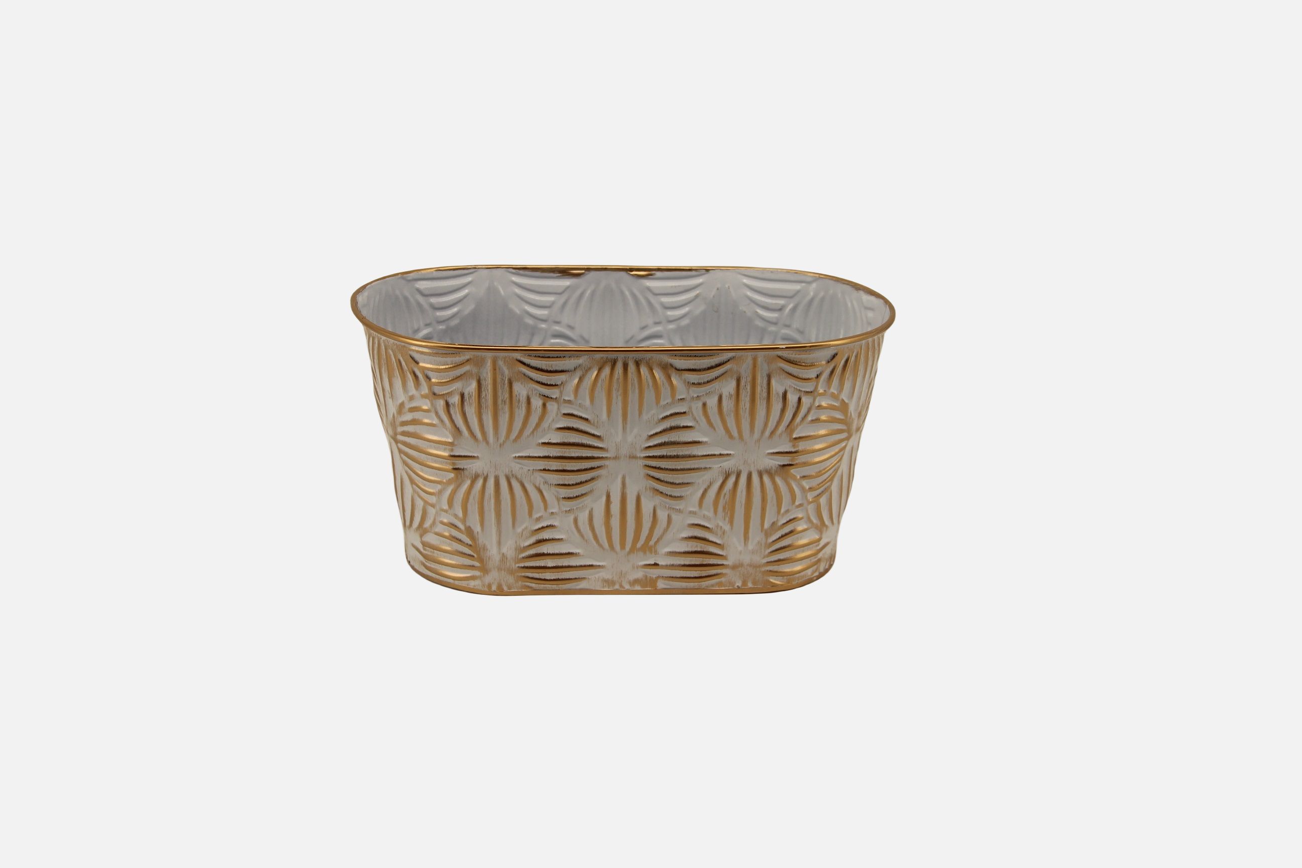 Oval Metal Basket