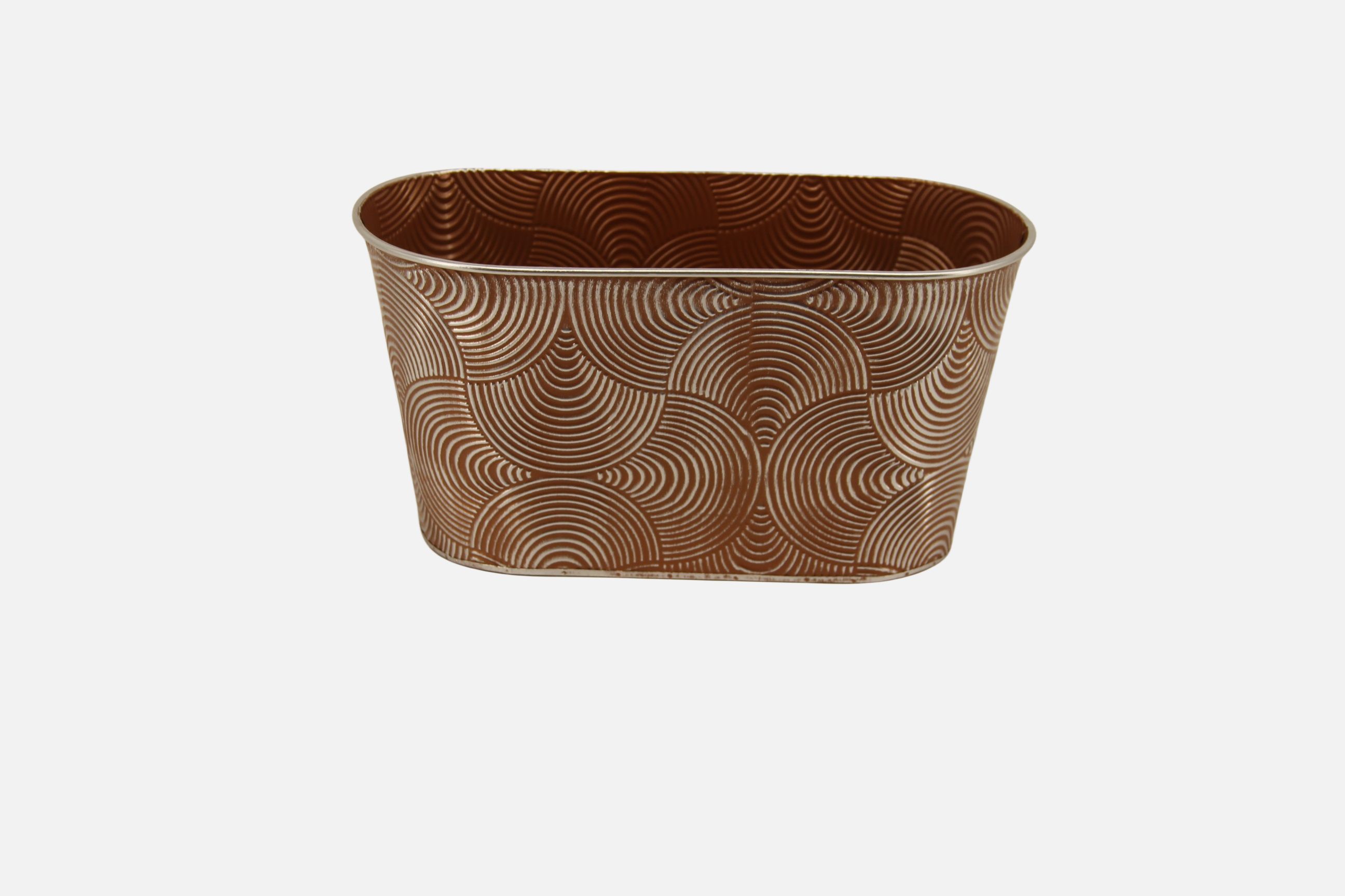 Oval Metal Basket