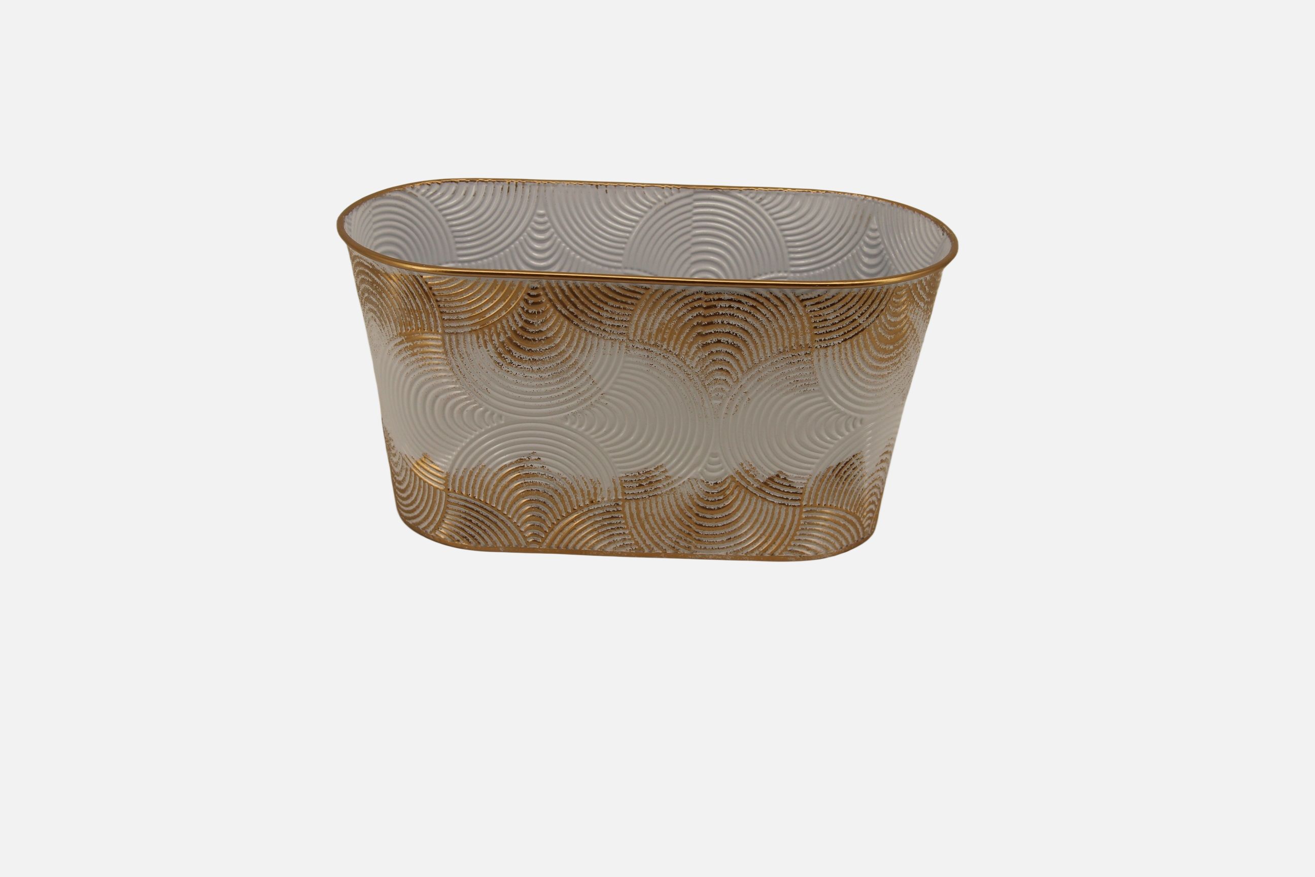 Oval Metal Basket