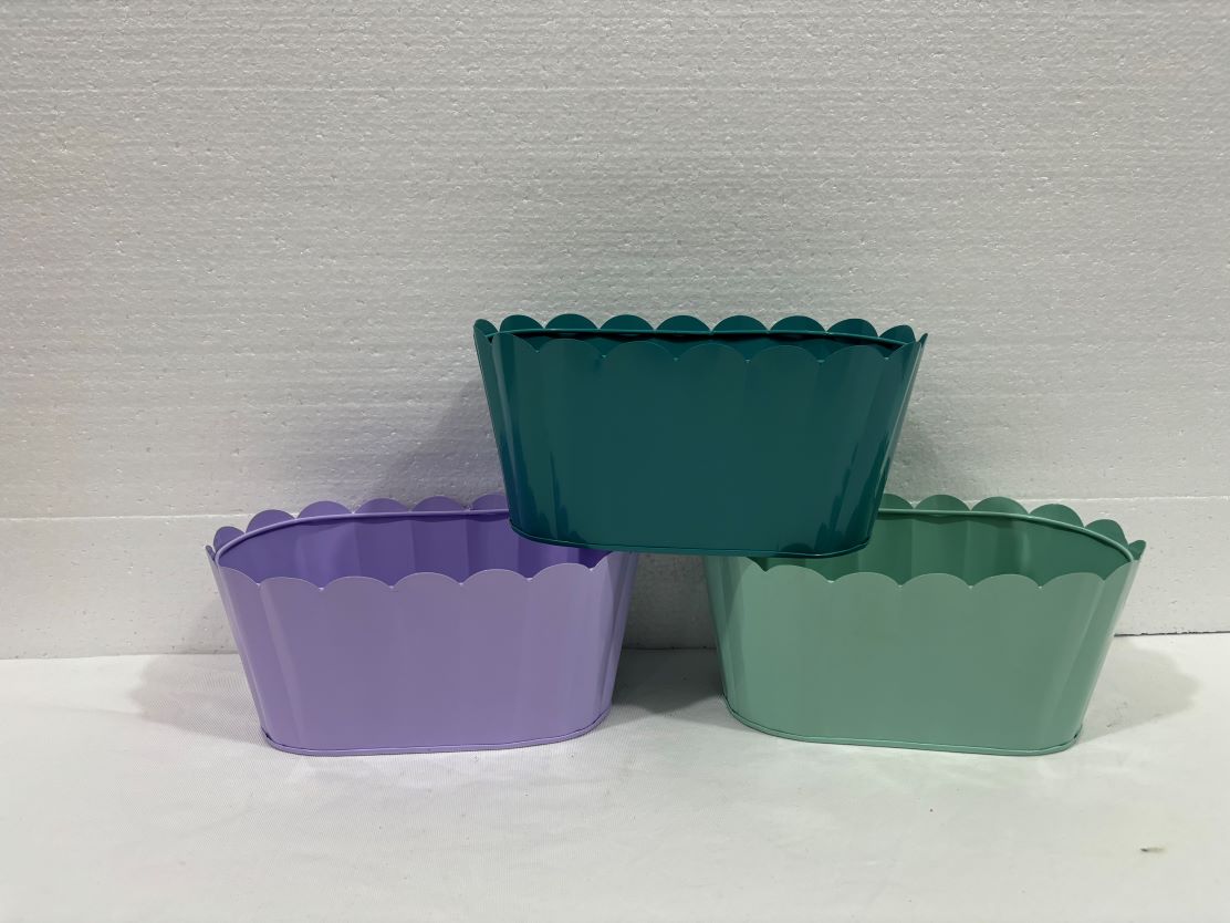 Oval Metal Basket