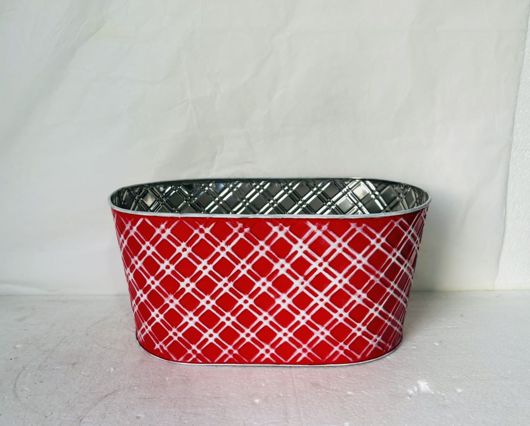Oval Metal Basket